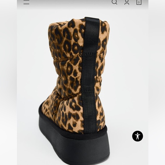 QUILTED EFFECT PLATFORM ANKLE BOOTS size 9 - Picture 7 of 7